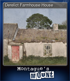 Series 1 - Card 2 of 8 - Derelict Farmhouse House