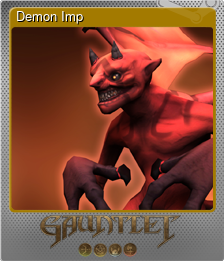 Series 1 - Card 2 of 6 - Demon Imp