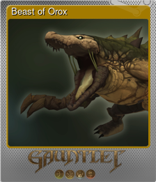 Series 1 - Card 1 of 6 - Beast of Orox