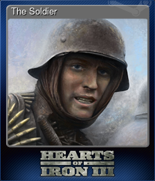 Series 1 - Card 2 of 9 - The Soldier