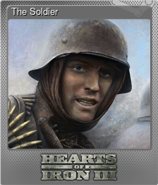 Series 1 - Card 2 of 9 - The Soldier