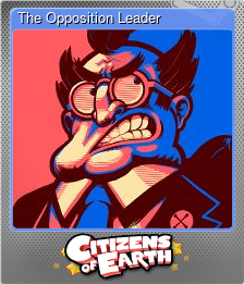 Series 1 - Card 7 of 9 - The Opposition Leader