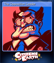 Series 1 - Card 7 of 9 - The Opposition Leader