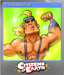 Series 1 - Card 1 of 9 - The Bodybuilder