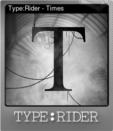 Series 1 - Card 7 of 10 - Type:Rider - Times