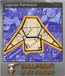 Series 1 - Card 11 of 11 - Logician Kamikaze