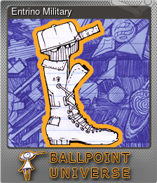 Series 1 - Card 4 of 11 - Entrino Military