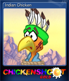 Series 1 - Card 4 of 8 - Indian Chicken