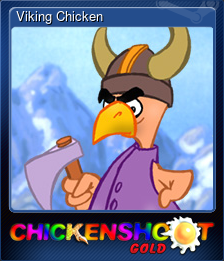 Series 1 - Card 3 of 8 - Viking Chicken