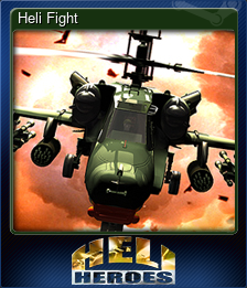 Series 1 - Card 4 of 6 - Heli Fight