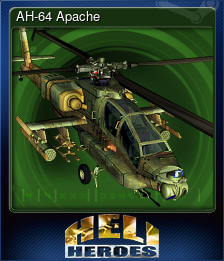 Series 1 - Card 1 of 6 - AH-64 Apache