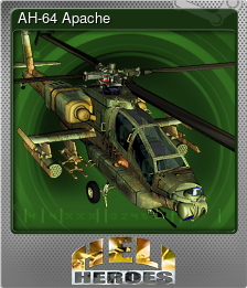 Series 1 - Card 1 of 6 - AH-64 Apache