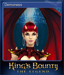 Series 1 - Card 4 of 12 - Demoness