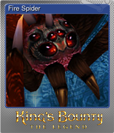 Series 1 - Card 11 of 12 - Fire Spider