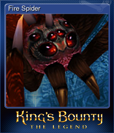 Series 1 - Card 11 of 12 - Fire Spider