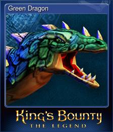 Series 1 - Card 5 of 12 - Green Dragon