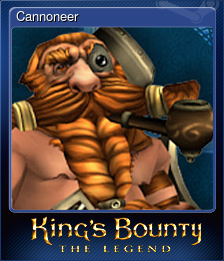 Series 1 - Card 3 of 12 - Cannoneer