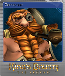 Series 1 - Card 3 of 12 - Cannoneer