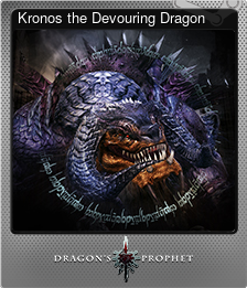 Series 1 - Card 4 of 15 - Kronos the Devouring Dragon