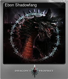 Series 1 - Card 11 of 15 - Ebon Shadowfang