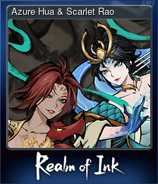 Series 1 - Card 5 of 9 - Azure Hua & Scarlet Rao
