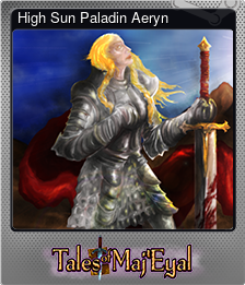Series 1 - Card 4 of 8 - High Sun Paladin Aeryn