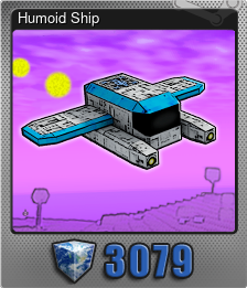 Series 1 - Card 4 of 6 - Humoid Ship