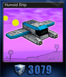 Series 1 - Card 4 of 6 - Humoid Ship