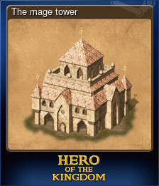 Series 1 - Card 3 of 5 - The mage tower