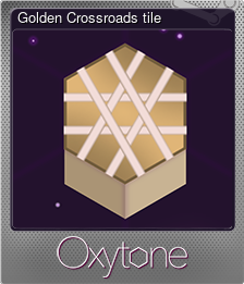 Series 1 - Card 2 of 6 - Golden Crossroads tile