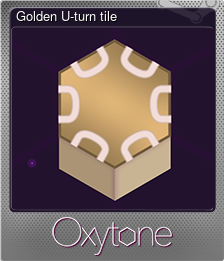 Series 1 - Card 1 of 6 - Golden U-turn tile