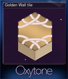 Golden Wall tile