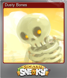 Series 1 - Card 3 of 6 - Dusty Bones