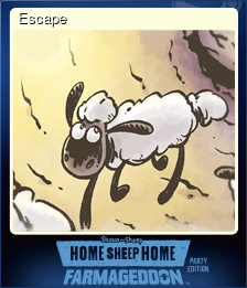 Series 1 - Card 5 of 5 - Escape