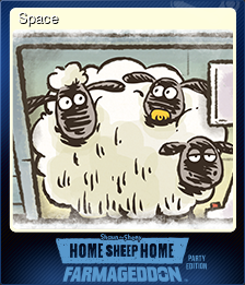 Series 1 - Card 4 of 5 - Space