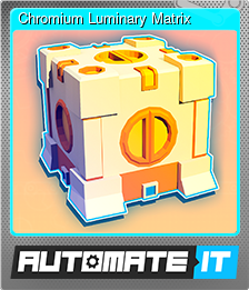 Series 1 - Card 2 of 5 - Chromium Luminary Matrix