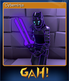Series 1 - Card 1 of 13 - Cyberninja