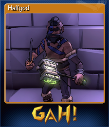 Series 1 - Card 4 of 13 - Halfgod