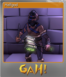 Series 1 - Card 4 of 13 - Halfgod
