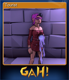 Series 1 - Card 13 of 13 - Tourist