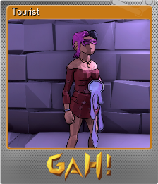 Series 1 - Card 13 of 13 - Tourist