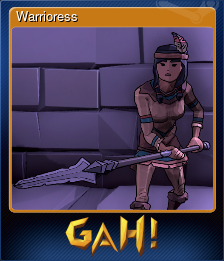 Series 1 - Card 8 of 13 - Warrioress