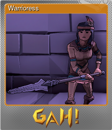 Series 1 - Card 8 of 13 - Warrioress