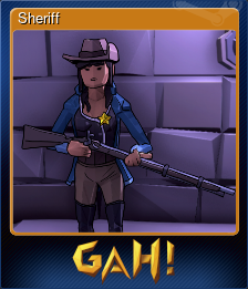 Series 1 - Card 10 of 13 - Sheriff