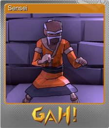 Series 1 - Card 7 of 13 - Sensei