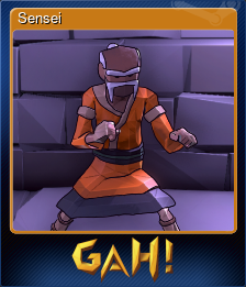 Series 1 - Card 7 of 13 - Sensei