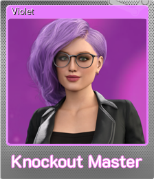 Series 1 - Card 4 of 10 - Violet