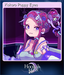 Series 1 - Card 6 of 10 - Kokoro Puppy Eyes