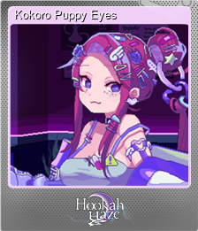 Series 1 - Card 6 of 10 - Kokoro Puppy Eyes