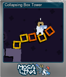 Series 1 - Card 4 of 7 - Collapsing Box Tower
